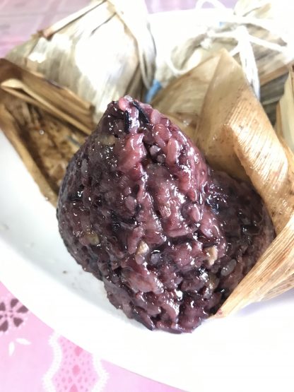 素紫米粽