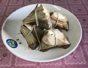 素紫米粽